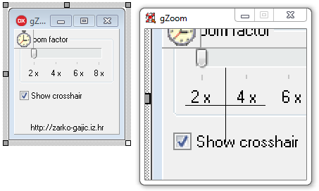 gZoom – Delphi Implementation of the Missing Mode in Windows Magnifier