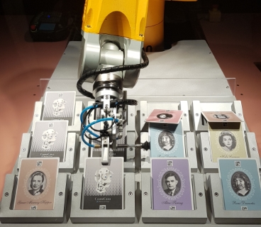 Memory game vs robot at CosmoCaixa, Barcelona